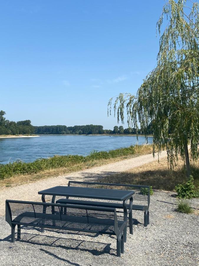 Ferienhaus Hoffmann Am Rheinbogen Altlußheim Kültér fotó